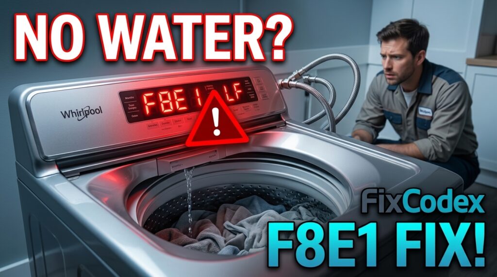 fixcodex-whirlpool-f8e1-long-fill-error