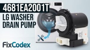 4681EA2001T LG washer drain pump and motor replacement part
