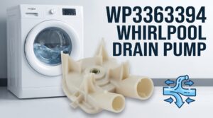 WP3363394 Whirlpool washer drain pump replacement part