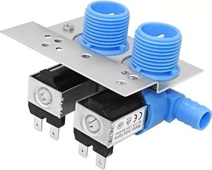 The Whirlpool 285805 water inlet valve replaces or cross-references several earlier part numbers. These compatible replacement numbers include 21026, 285805VP, 292197, 3349451, 3354565, 3360387, 3360388, 3360389, 3360391, 3360392, 3429537, 358992, 370067, 388328, 3952163, 3952164, 3955673, 8228, 99989697, and W10110517.